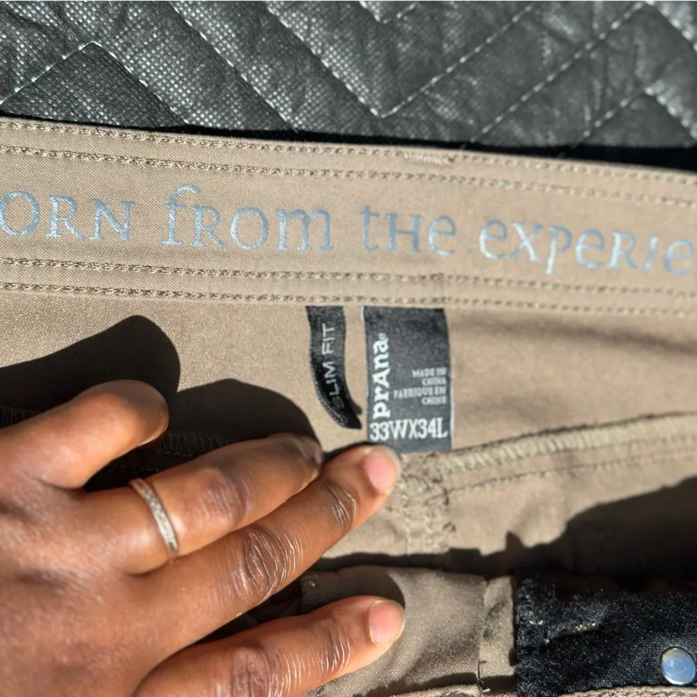 Prana Slim Fit Tan Pants - Picture 4 of 7